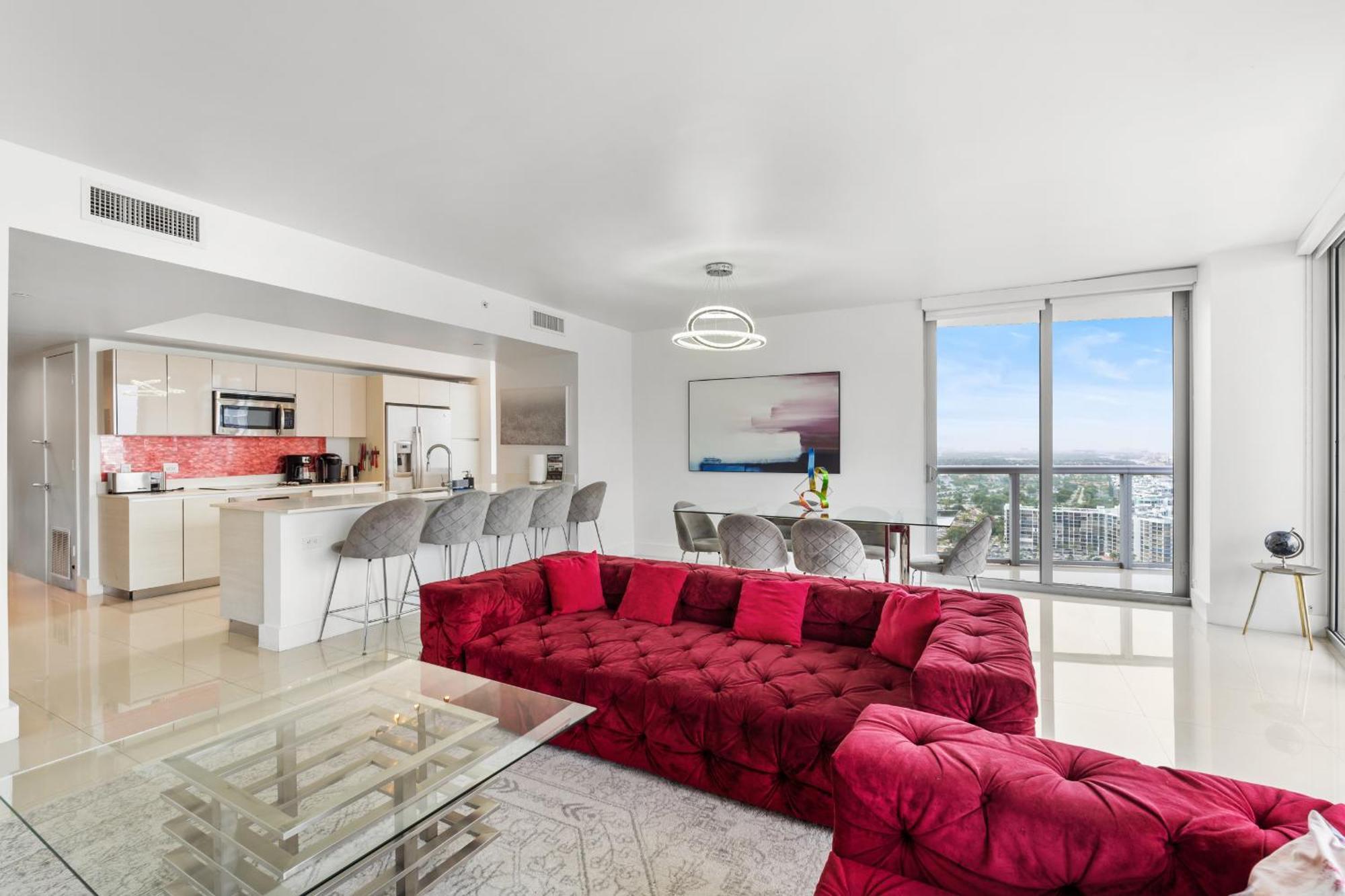 Beachwalk - Vip Tower - Oceanview Unit 3 Bedroom & 3 Bathroom Apartment Hallandale Beach
